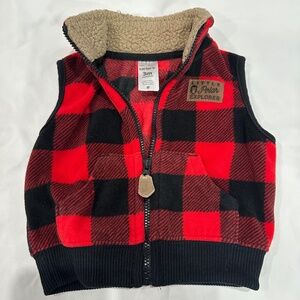 Carters fleece vest